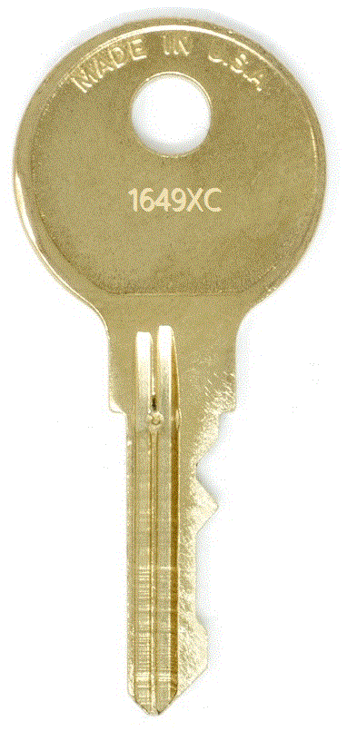 CompX Chicago 1649XC Replacement Key, 1501XC - 1750XC Lock Series ...