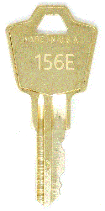 HON 156E Replacement Key, 101E - 225E Lock Series - EasyKeys.com