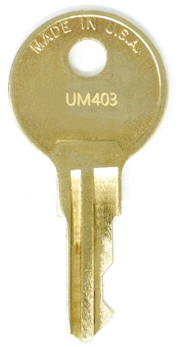 Herman Miller UM403 Replacement Key, UM226 - UM427 Lock Series