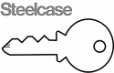 STEELCASE RK FR CONTROL KEY
