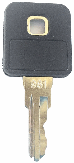 Caterpillar Ditch Witch Trencher and Equipment Ignition Key - SKU: 961