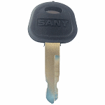 SANY Excavator Ignition Key 60022654 - SKU: SANY