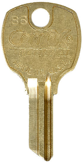N1069B D8786 KEY BLANK - COMPX NATIONAL