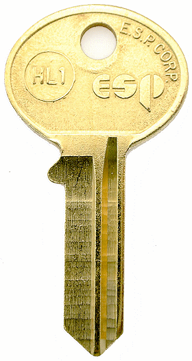 HL1 KEY BLANK - ESP