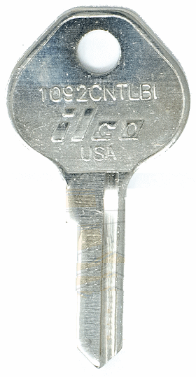 Ilco 1092CNTLBI Key Blank