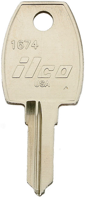 1674 KEY BLANK - ILCO