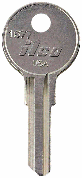 1677 KEY BLANK - ILCO