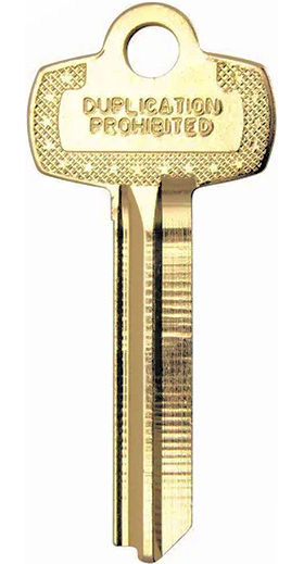 Ilco 1A1A1 KEY BLANK