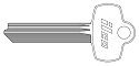 Ilco Key Blank A1114TB