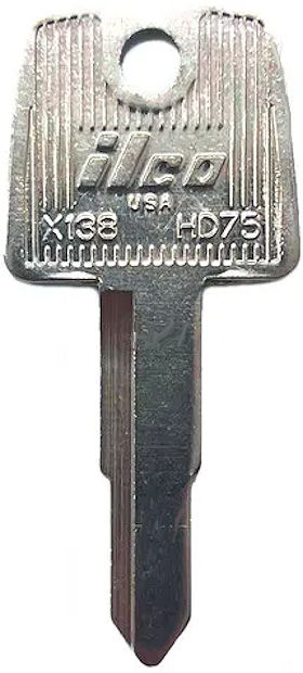 HD75 KEY BLANK - ILCO