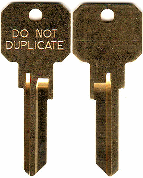 Ilco KW1-DND-SNB Key Blank