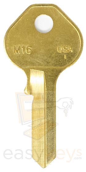Ilco M16-BR Key Blank