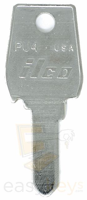 Ilco PU4 Key Blank