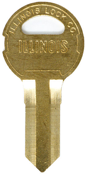 110 KEY BLANK - ILLINOIS LOCK