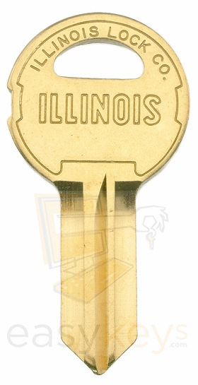 Illinois Lock 220 Key Blank