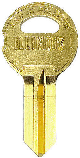220 KEY BLANK - ILLINOIS LOCK
