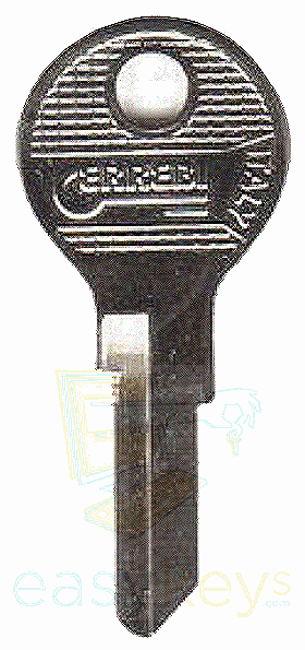 JMA BES12D Key Blanks For Best Q Locks - Nickel Plated Brass (10 Pack)