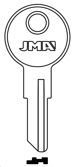 JMA ILL-2 Key Blank