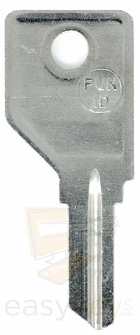 JMA PUN-1D Key Blank