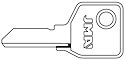 JMA Key Blank TOK-18