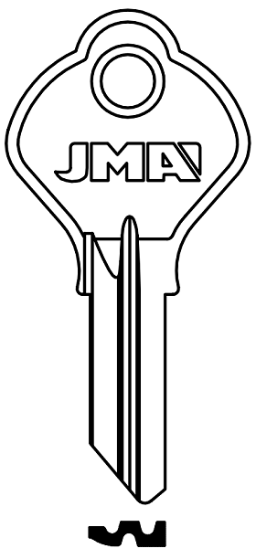 JMA YA-8D Key Blank