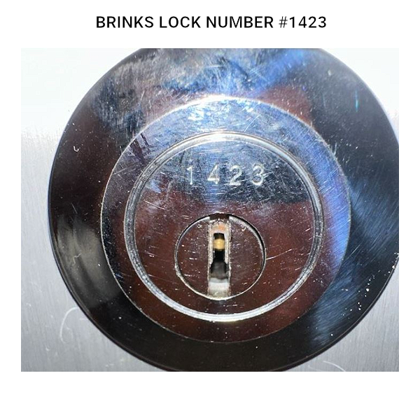 BRINKSSAFEKEY - SET OF TWO (2) HOME SECURITY SAFE REPLACEMENT KEYS - BRINKS more images