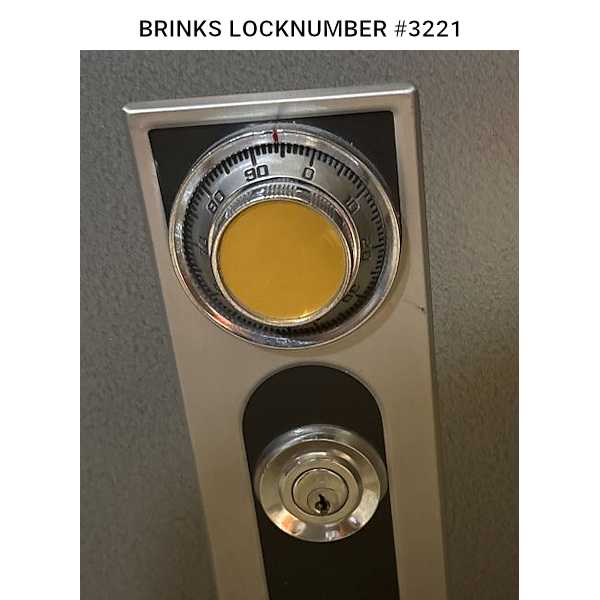 BRINKSSAFEKEY - SET OF TWO (2) HOME SECURITY SAFE REPLACEMENT KEYS - BRINKS more images
