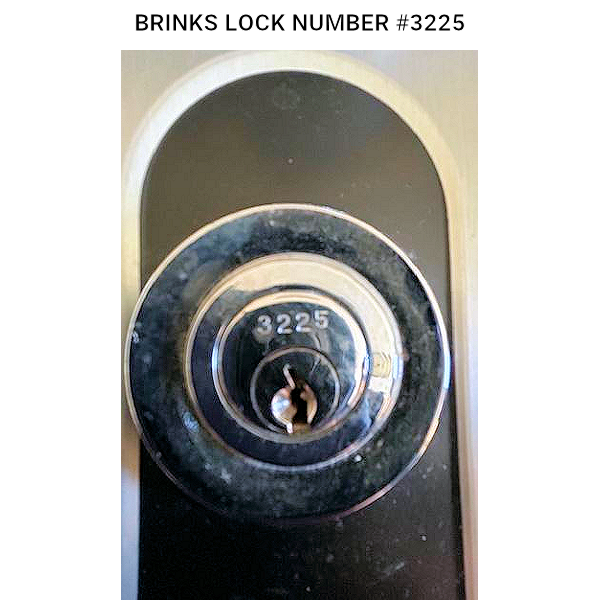BRINKSSAFEKEY - SET OF TWO (2) HOME SECURITY SAFE REPLACEMENT KEYS - BRINKS more images