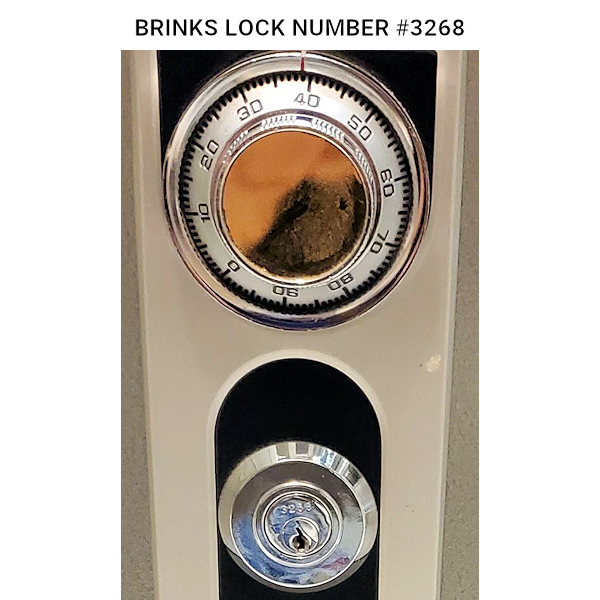 BRINKSSAFEKEY - SET OF TWO (2) HOME SECURITY SAFE REPLACEMENT KEYS - BRINKS more images