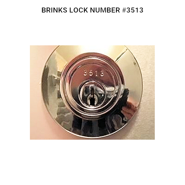 BRINKSSAFEKEY - SET OF TWO (2) HOME SECURITY SAFE REPLACEMENT KEYS - BRINKS more images