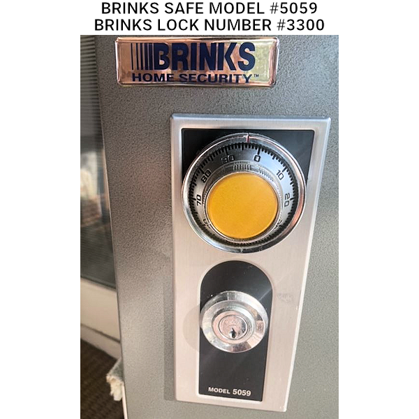 BRINKSSAFEKEY - SET OF TWO (2) HOME SECURITY SAFE REPLACEMENT KEYS - BRINKS more images