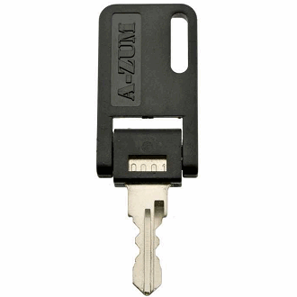 A-ZUM CC2001 - CC3000 - CC2167 Replacement Key