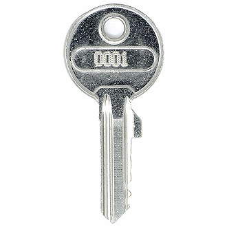 ABUS 0001 - 0342 - 0065 Replacement Key