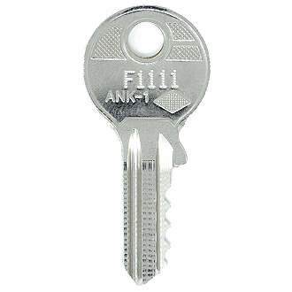 Ahrend F1111 - F7777 - F3141 Replacement Key