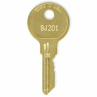 Allsteel BJ201 - BJ1100 - BJ334 Replacement Key