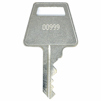 Example American Lock 00999 - 11999 shown.
