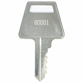 Example American Lock 80001 - 88888 shown.