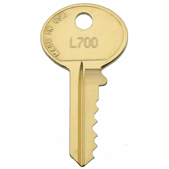 HON 318 Replacement Key, 301 - 450 Lock Series 