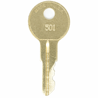 Bauer 501 - 750 [SINGLE SIDED] - 586 Replacement Key
