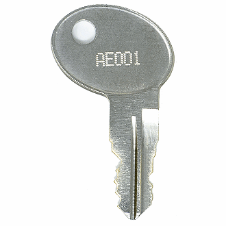 Bauer AE001 - AE060 - AE055 Replacement Key