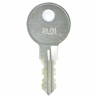 Bauer RL01 - RL50 - RL24 Replacement Key