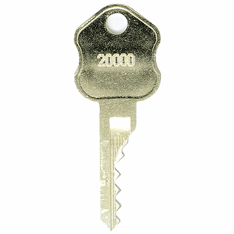 Brinks 20000 - 24999 [SY5-NS BLANK] - 21635 Replacement Key