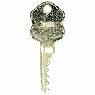 Brinks 20000 - 24999 [SY8-NS BLANK] - 20532 Replacement Key
