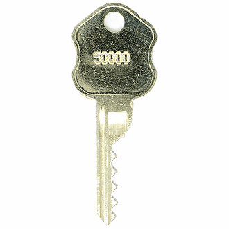 Brinks 50000 - 54999 [SY8-NS BLANK] - 50341 Replacement Key