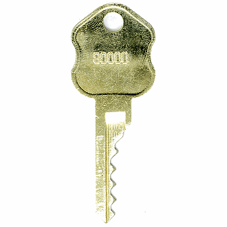 Brinks 80000 - 84999 [SY5-NS BLANK] - 81122 Replacement Key