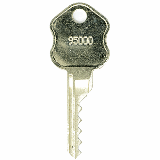 Brinks 95000 - 99999 [SY8-NS BLANK] - 99252 Replacement Key
