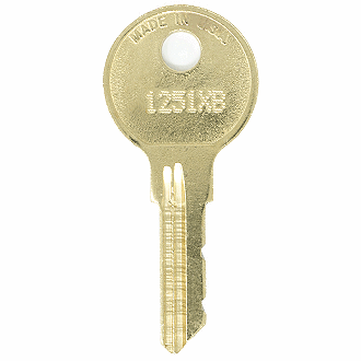 CompX Chicago 1251XB - 1500XB - 1289XB Replacement Key