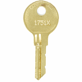 CompX Chicago 1751X - 2000X - 1951X Replacement Key