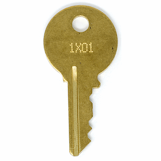 CompX Chicago 1X01 - 2X99 - 2X08 Replacement Key