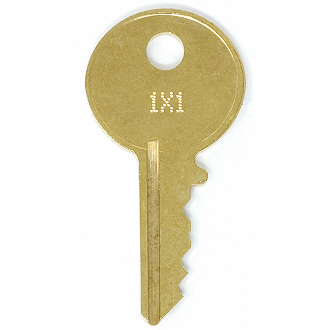 CompX Chicago 1X1 - 7X9 - 7X8 Replacement Key